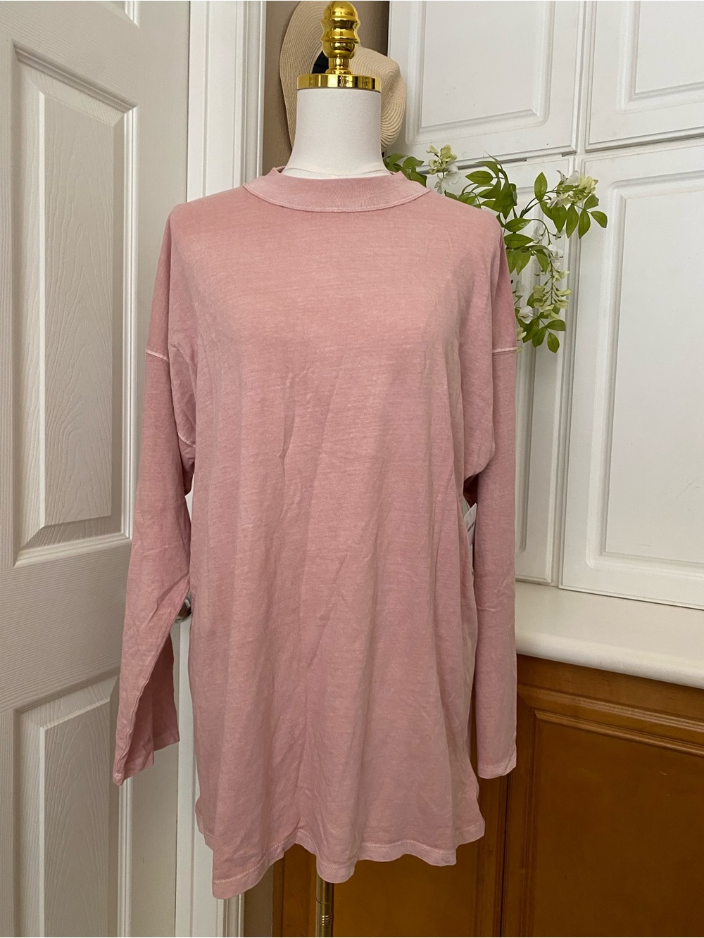 We The Free Long Sleeve Tee in Dusty Pink
